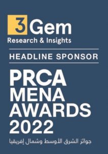 PRCA MENA Digital Awards 2021 Sponsor