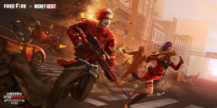 Money Heist Returns to Free Fire for the Final Episode - Raid and Run this December