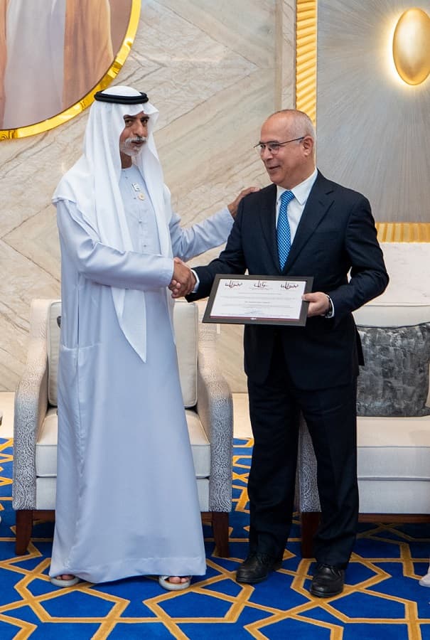 Pierre Choueiri Receives Bunyan Award for Leadership and Entrepreneurship during Group Delegation Visit to Expo 2020 Dubai