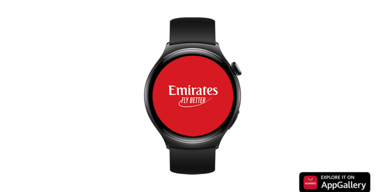 Emirates and Huawei Mobile Services